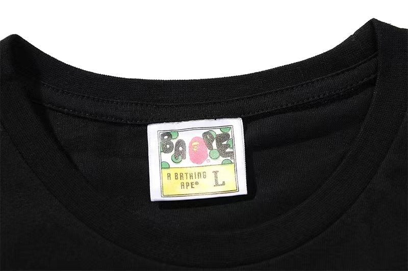 BAPE Front Graphic Short-Sleeve T-Shirt ¡ª neck_label